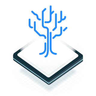 Icon of a tree showing it's growing