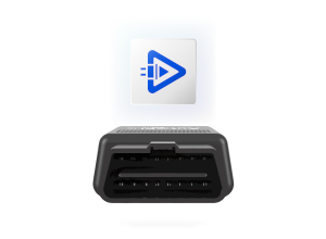 AutoPi Mini with a plug-and-play icon above
